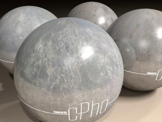 MATERIAL 4 PACK  Seamless Wet Concrete 01 3D Model