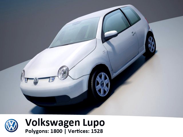 VW Lupo 3D Model