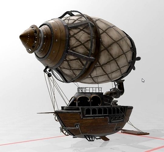 Steampunk ship