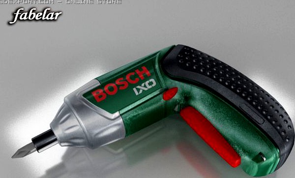 BOSCH cordless screwdriver IXO 3D Model
