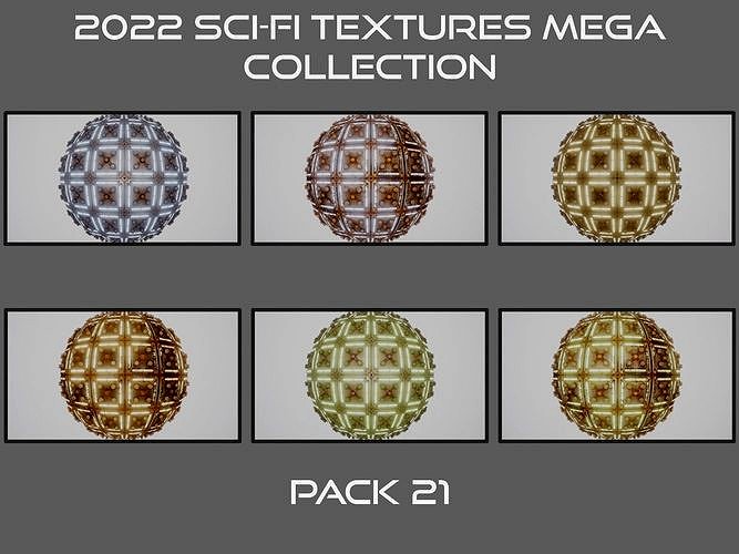PBR Sci-Fi Texture Pack 21