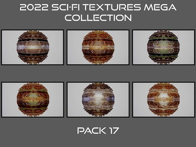PBR Sci-Fi Texture Pack 17