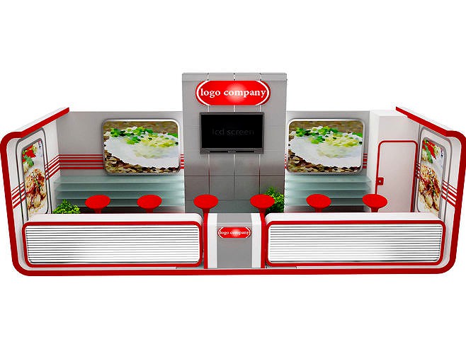 Booth Exhibition Stand a497