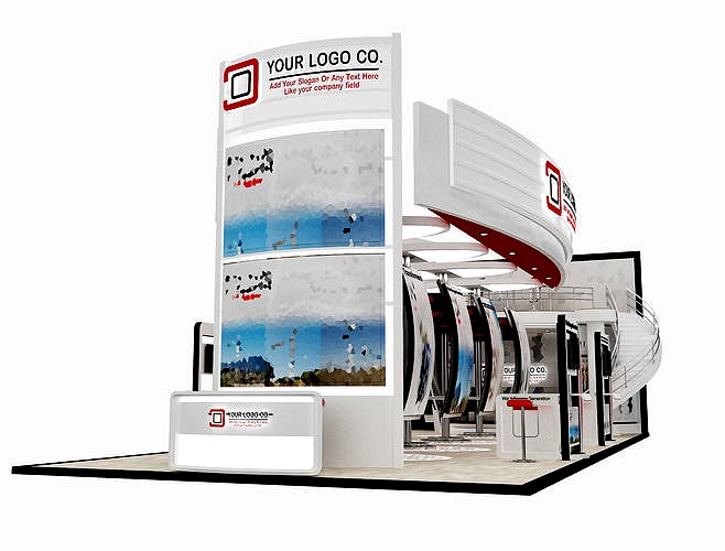 Booth Exhibition Stand a495a