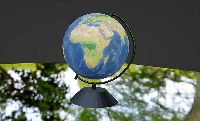 3D  World Globe earth world map map