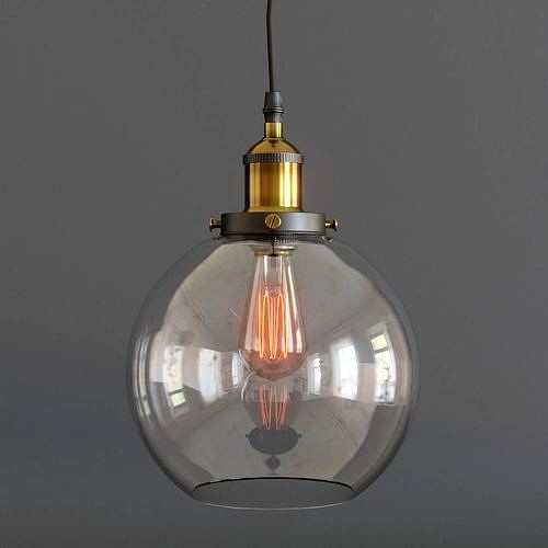 Glass Pendant Light