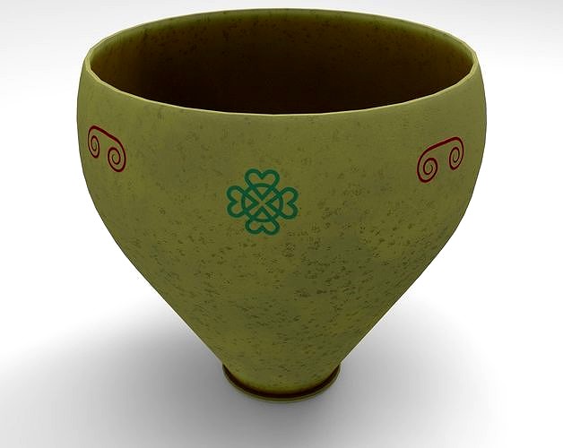 Ancient  Pots Low poly 3D model