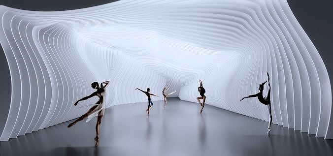 abstract scene