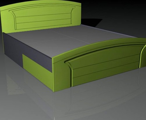 MDF Routed Beds 3D Model
