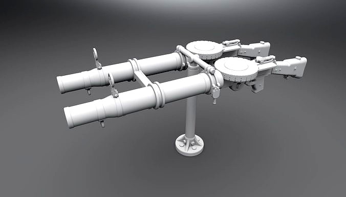 Lewis LMG scale model   | 3D