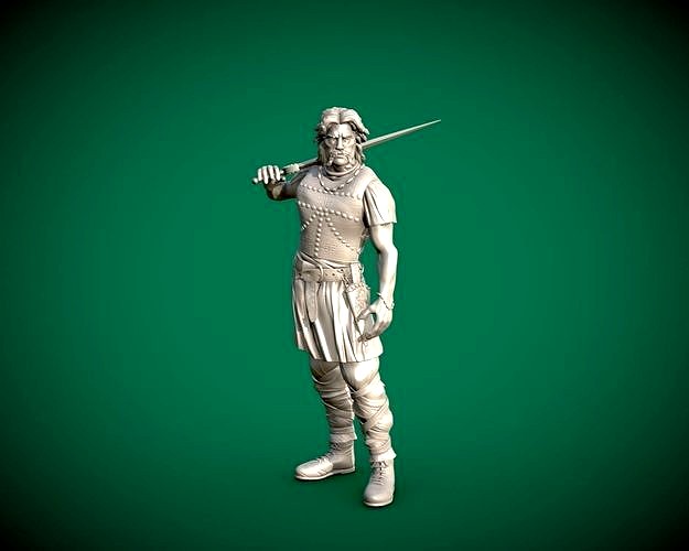 Celtic Chieftain | 3D