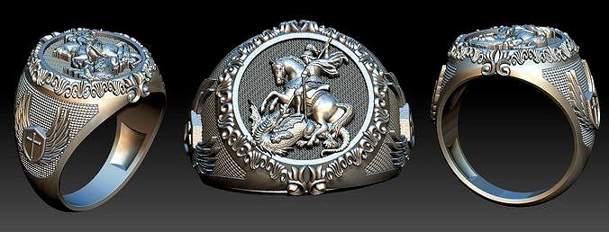 Saint George Ring - Sao Jorge | 3D