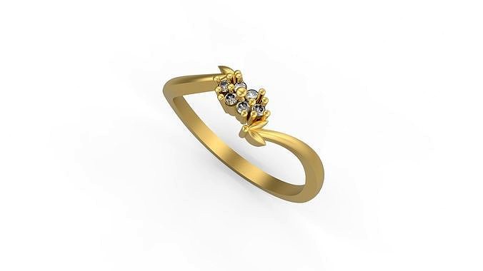 Minimalist Ring 397 | 3D