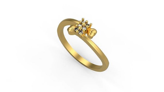 Minimalist Ring 396 | 3D