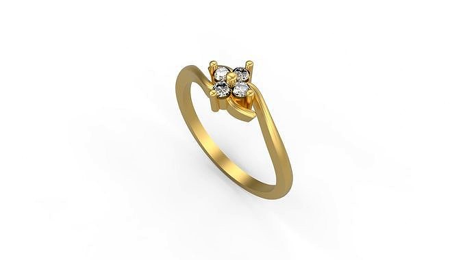 Minimalist Ring 363 | 3D