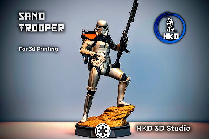 Sand trooper Fan Art - Star Wars | 3D