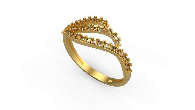 Minimalist Ring 232 | 3D