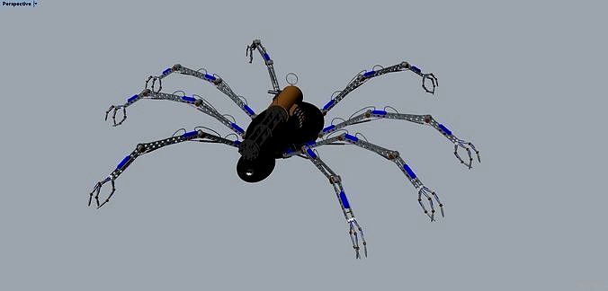 mechanical spider | 3D