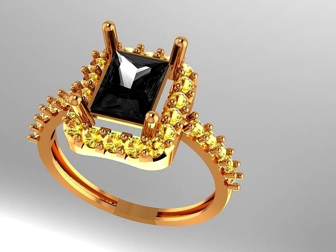 Emerald Ring | 3D