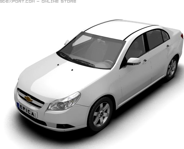 2007 Chevrolet Epica 3D Model