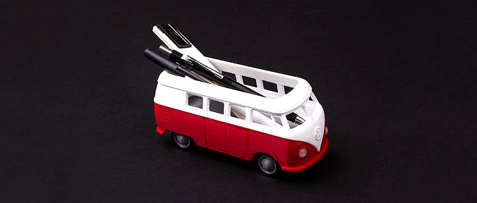 Volkswagen T1 Camper Van | 3D
