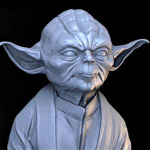 Master Yoda Sculpture 3D print model | 3D