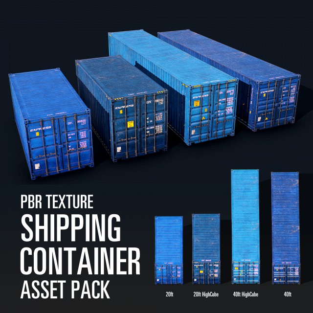 shipping container pack