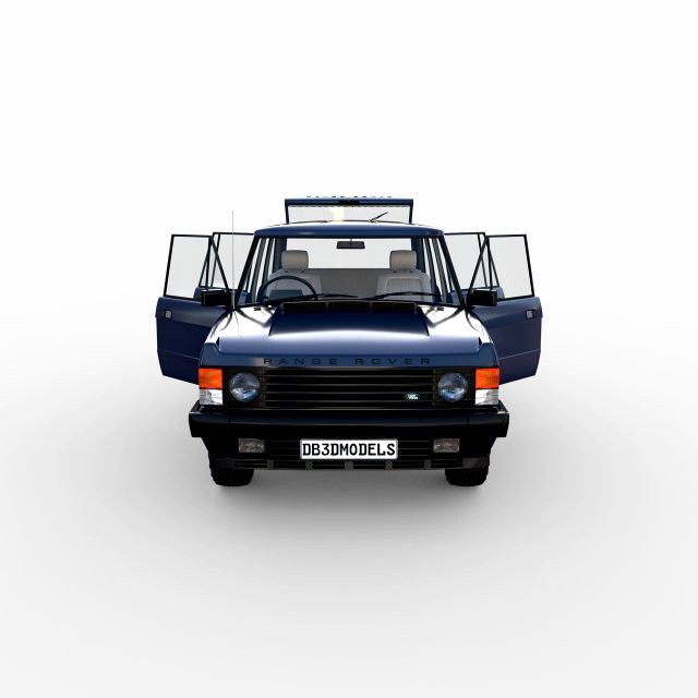 range rover classic with interior rhd v2
