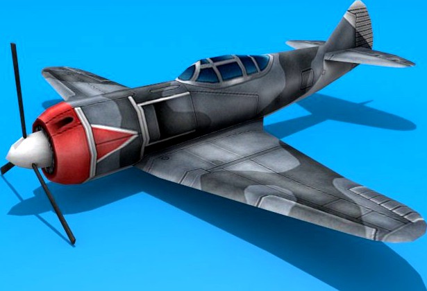 Lavochkin LA5 3D Model