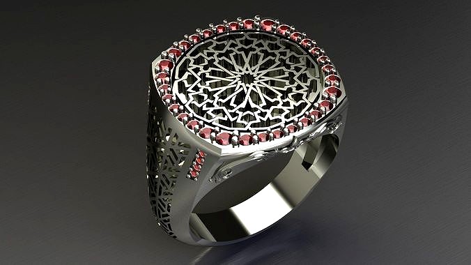 mocharabic ring | 3D