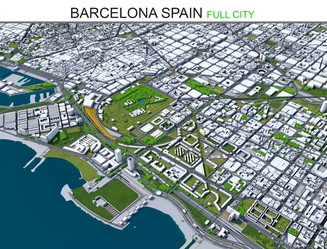 barcelona spain 50km