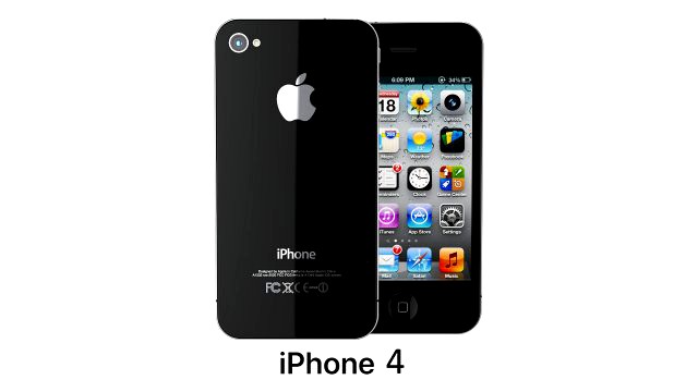 apple iphone 4 black