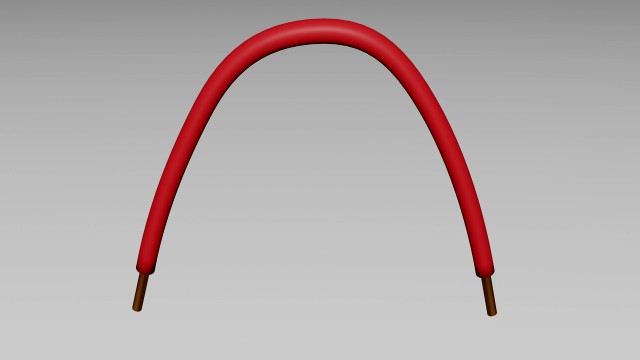 cable extra rojo