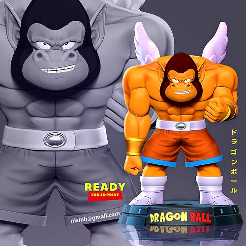 Gorilla - Dragon Ball Z Fanart | 3D