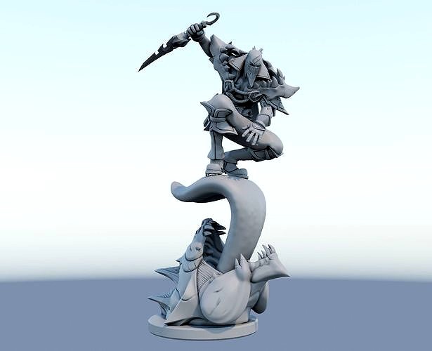 pyke 3D Print Model from League of Legends | 3D