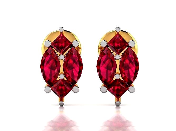 Women Earrings | 3D