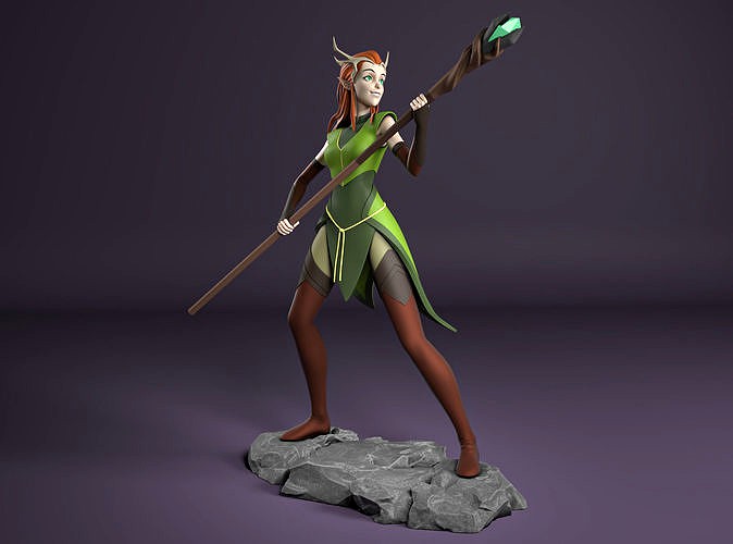 Keyleth from The Legend of Vox Machina | 3D