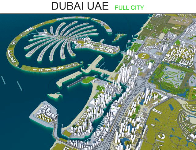 dubai city uae 70km