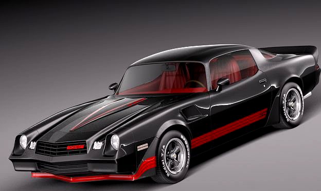Chevrolet Camaro 1980 Z28 3D Model