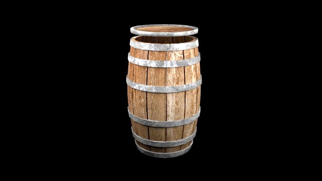 barrel with barrel cap
