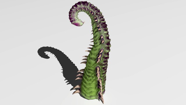 Worm tentacle