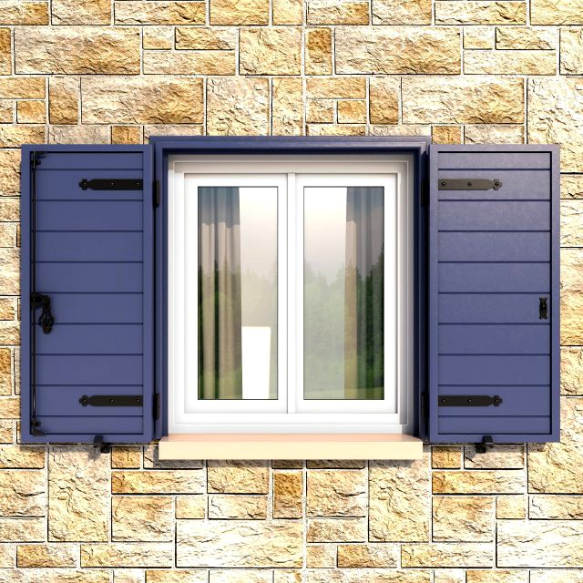 exterior aluminium shutter