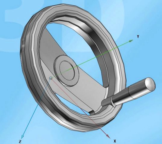 simple shaft hand wheel
