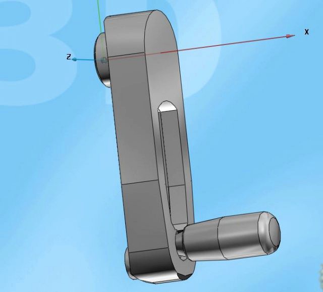 compound rotational handle