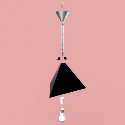 Pyramid Lamp