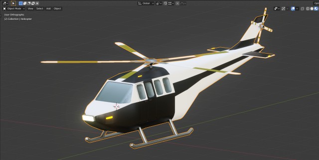 police helicopter