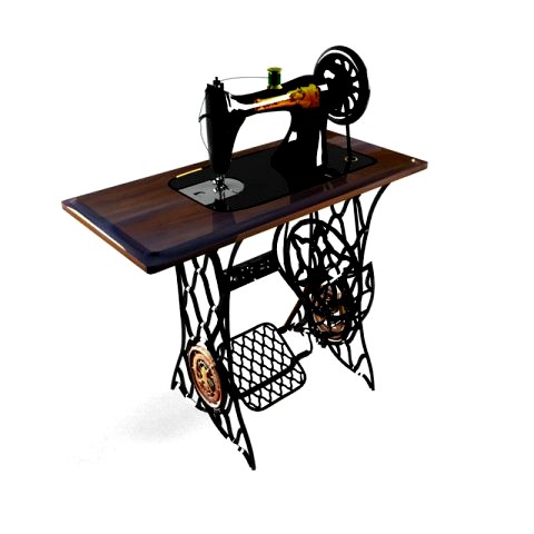 old sewing machine seamstress owl thread ball buttons pattern scissors needle pin decor workshop hob