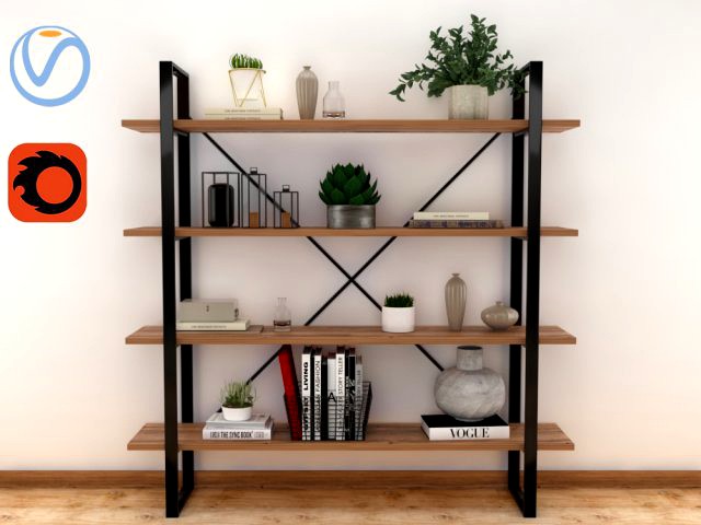 iron shelf