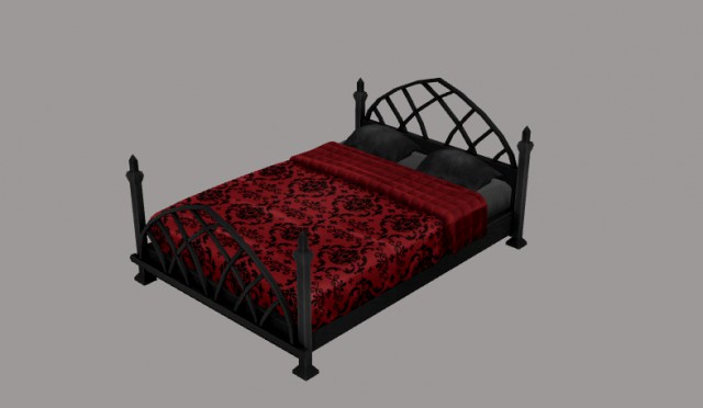 gothic bed