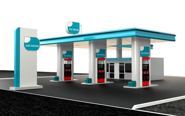 gas station 2